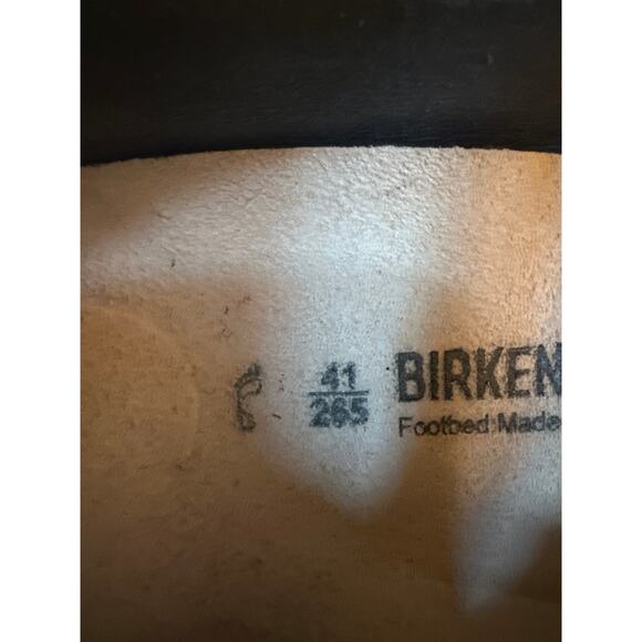 Birkenstock Iona Black Leather Mary Jane Shoe Size 41/ US 10-10.5 - Picture 7 of 7